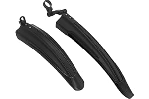 Alephnull Garde-Boue Avant et Arrière Réglable Standard 26 Pouces pour Vélo Tout Terrain