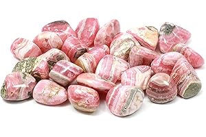 CrystalAge Piedra rodocrosita de grado extra (10-15 mm) – Piedra única