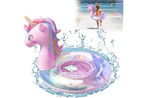 HUAMUDM Anillo De Natación para Bebés,Anillo de natación Inflable para bebé,Asientos de Natación para Bebés,Anillo de Natación,Inflable Flotador para Niños