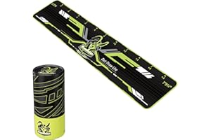 MageRabbit Dart Throw Line Marker PVC Mats, Soft Tip and Steel Tip, Non-Slip, for Floor and Dart Tips Protection