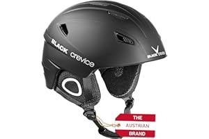 ‎BLACK CREVICE Black Crevice Skihelm Kitzbühel I Ski-Helm in sportlichem Design I Skihelm Herren & Damen I Skihelm aus Polycarbonat I Atmungsaktiver Ski-Helm I Größenverstellbar