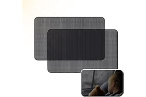 Car Sunscreen Set, Hillylolly Sun Shades Magnetic for Car Windows, Car Side Window Sun Shade 2 Pack,Car Rear Side Window Sun Shade,Car Privacy Curtain, Protect Babies, Children and Animals, 79 x 48 CM