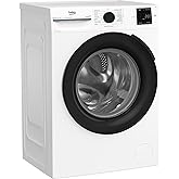 Beko BM3WFU3741X freistehende Waschmaschine, Waschvollautomat, 7 kg, EnergySpin, Schleuderwahl 1400 U/min, Dampffunktion, Hyg