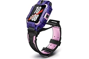 imoo Watch Phone Z6 Kids Smart Watch, Kids Smartwatch Phone with Two Way Video&Phone Call, GPS Watch with Real-time Locating & IPX8 Swimming Water-Resistance, Stay Connected with Kids(Purple)