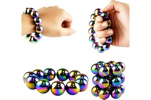 qimeyu Fidget Magnet,Stressabbau Spielzeug,Sensory Play Magnet,20 Stück Anti Stress Akupressur Ball für Erwachsene,Sensory Toys für Stressabbau & Langeweile