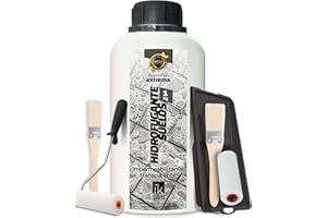 IK SIKD Sikd – Hidrofugante Impermeabilizante Transparente para Suelos. Extrema Resistencia al Agua, Abrasión, Humedad o Aceites. Kit 1L Imprimación Interior y Exterior