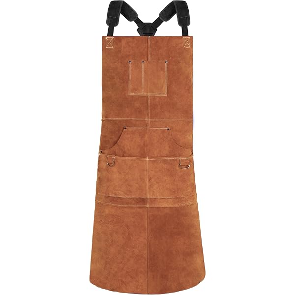 Alpenleder Gartenschürze ROSENSTRAUCH - Canvas Garten Arbeitsschürze