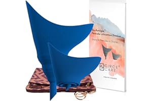 CIRCE CARE SuAmiga Female Urination Device Collapsible Female Urinal; Portable Reusable Urinal for Women to Pee Standing Up; Women Pee Funnel for Travel, Camping, Hiking, Outdoor (Soft,Firm,Plus Size)