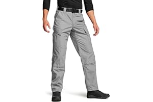 CQR Herren Militär Taktische Hose, MKampfhose, Ripstop-Arbeitshose, wasserabweisend, ACU Cargohose