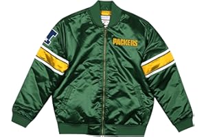 Mitchell & Ness NFL Chaqueta de satén pesado