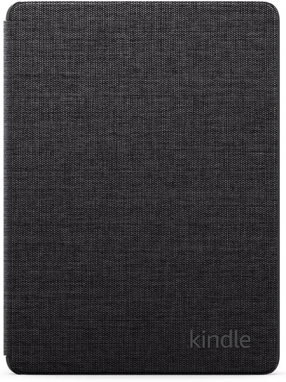 Étui en tissu pour Amazon Kindle Paperwhite | Compatible avec les appareils de 11e génération (modèle 2021) | Noir