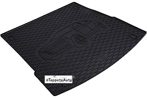 IL TAPPETO AUTO BY FABBRI 3 ilTappetoAuto by Fabbri 3-1B-801019 - Tappeto in Gomma per Bagagliaio Auto Compatibile con Stelvio dal 2017-, Stelvio Restyling dal 2020-
