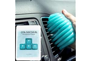 COLORCORAL Car Cleaning Gel for Cleaning Gel Car interio Cleaning Putty Cleaner Car Putty Cleaner Dust Cleaning Gel Universal Dust Cleaner Dust Cleaning mud Dust Removal Gel (1Pack)
