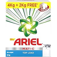

Ariel Matic Top Load Detergent Washing Powder - 4 kg with Free Detergent Powder - 2 kg - Pantry

4.5 out of 5 stars 28,239

₹990.00
