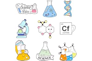 GTYHH Elementi Chimici - Spille Personalizzate Creative in Metallo, Decorative di Cartoni Animati, Regalo