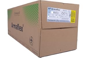 Matériau de plaque AF/Armaflex IAFMC19500600 AF-19MM/EA, noir