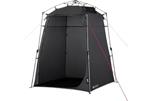 qeedo Quick Shower Cabin, Tente de Douche de Camping, Cabine de Douche, vestiaire (Opaque), 2 m de Haut