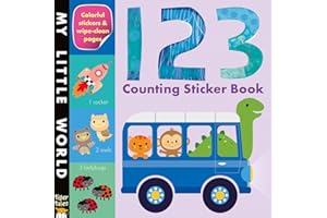 123 Counting Sticker Book (My Little World)