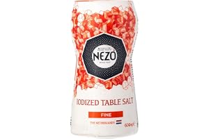 Nezo Fine Table Salt Iodized Bottle 600g