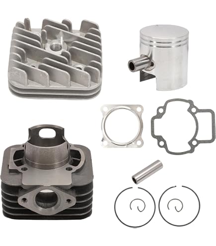 Kit Cylindre TOP TROPHY 70cc Pour Piaggio NRG Extreme 50 2T - Diamètre 48, Fonte SP.12