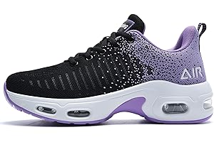 MAFEKE Damen Sneaker Laufschuhe Turnschuhe Air Sportschuhe Tennis Atmungsaktiv Leichte Stoßdämpfung durch Luftkissen Walking Sneakers für Outdoor Gym Fitness Damen Schuhe