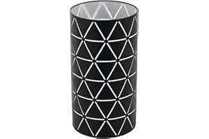 EGLO LIVING EGLO Lampa stołowa Ramon, nowoczesna, 1 źródło światła, lampa nocna ze stali, lampa do salonu w kolorze czarnym, białym, lampa z przełącznikiem, oprawka E27