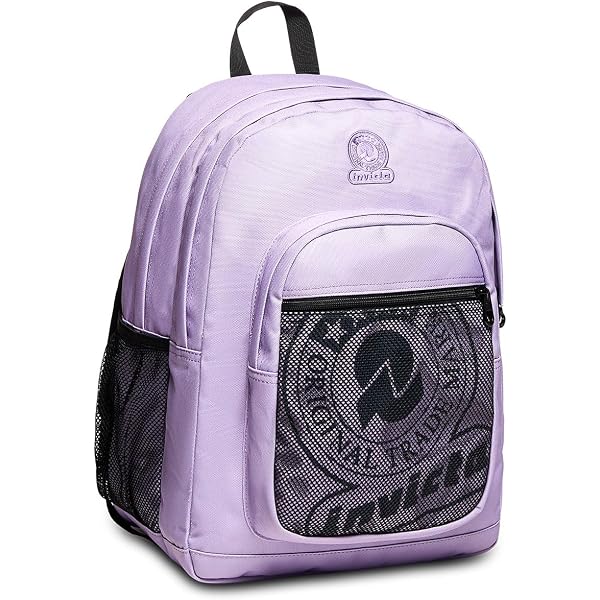 Invicta Zaino Jelek Metallic Grigio 34 Lt - Doppio Scomparto, Porta PC 14", Tasca Borraccia, Ideale Per Scuola Media E Superiore