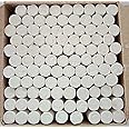 KaaHego Dustless Chalks White Limestone Slate Pencils Full Size - Pack of 200