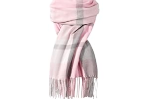 WORPICE Scarf for Women UK - Winter Tartan Ladies Scarf, Women's Scarves & Wraps, Christmas Gifts for Women