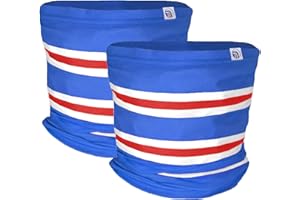 fan originals Snood Neck Scarf Blue White Red Rangers Colours