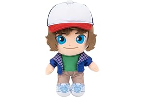 JAZWARES Stranger Things Dustin Henderson Plush - 8-Inch Soft Plush with Special Embroidery
