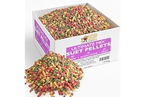 GARDENCO SuperSuet 12.6kg Bird Feed Suet Pellets ULTIMATE BERRY MIX with Sunflower Hearts, Fruit & Berries Mix - Premium High Energy Wild Bird Food.