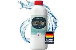 AGUALEVE® Whirlpooldesinfektion ohne Chlor 1 Ltr. *NEU* | chlorfreie Wasserdesinfektion mit Anti-Algen & Kristallklareffekt | speziell für Whirlpools entwickelt | Markenqualität Made in Germany