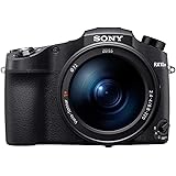 Sony DSC-RX10M4 Premium Bridge Kamera (20.1 Megapixel, 25-fach optischer Zoom, 4K) 24-600mm F2.4-4 Zeiss Objektiv, 24 Bilder/Sek, 0,03s Autofokus-Speed, schwarz