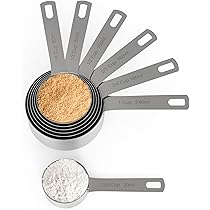 Cucchiai Dosatori, Set Di 9 Misurini in Acciaio Inox 304
