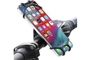 KYSUN Uchwyt na kierownicę - Obrotowy o 360° dla motocykla i roweru, Smartfon MTB i szosowy