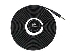 Imelod Kontaktmikrofon Piezo Pickup Violine Mikrofon Pickup Cello Banjo Ukulele Mandoline Gitarre Mikrofon Pickup mit Kabel (3,5 mm)