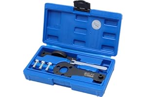 CCLIFE 6 Pièces Kit d'Outils de réglage de Courroie de Distribution Moteur Compatibles avec Fiat Punto Evo Panda Chrysler Ypsilon Delta Musa Giulietta 1.1, 1.2, 1.4 L 8V