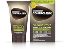 Just For Men Control GX Champú Y Tinte de Pelo para Hombre, Reduce El Cabello Gris en Cada Lavado, Con Aceite De Coco Y Aloe 