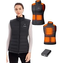 Gilet Chauffant Homme - 8 Zones - Batterie 18400mAh - Jusqu'à 11h De Chaleur - Polaire - Lavable - 6