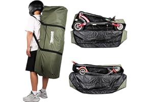 UBORSE Bolsa de Transporte E-Scooter Portable Bolsa para Patinete Eléctrico Funda de Transporte Plegable para Patinete Xiaomi Mijia M365 Segway Bolsa de Almacenamiento para Viaje