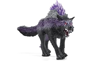schleich 42554 skuggvarg, för barn från 7–12 år, Eldor Creators – figur
