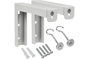 Maclean MC-923 Soporte de pared para proyectores y pantallas de proyección (distancia de pared ajustable, máx. 25 kg)