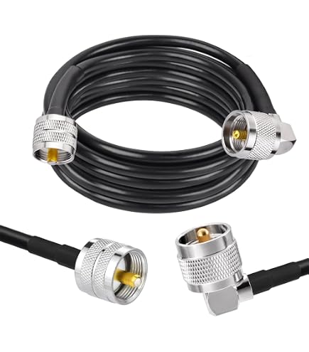 thumbnail image 2 of 2' LMR400UF Antenna Jumper Cable With PL-259 Connectors – For CB, Ham Radio, WiFi, GPS – Unbranded/Generic 2 of 2