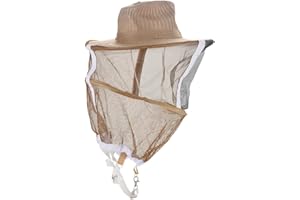ZERODIS Chapeau en Maille Anti Moustique Anti Abeille Equipement de Protection Pour Apiculteur Voile d'apiculture