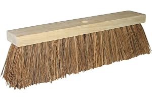 Kerbl 29462 gatubesättning med Piassava-borst, 40 cm