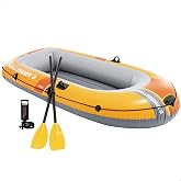 Intex Challenger 2 tekne seti 66312NP (şişirilmiş, 236 x 114 x 41 cm)