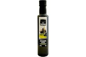 GNAVOLINI RACCOLTA SAPORE Huile aromatisée au Truffe Noire- Condiment à base d'huile d'olive vierge extra - 1 bouteille de 250 ml (Truffe Noire)