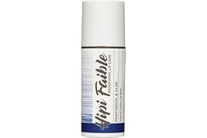 ‎HIPI FAIBLE Hipi Faible Lippenpflege PANTHENOL & ALGE – Naturkosmetik Lippenbalsam mit Lanolin im 6ml Pump-Spender, 100% natürlich pflegender Lip Balm Made in Germany, ohne Duftstoffe