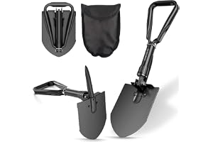 Pala Pieghevole, Pala Pieghevole Multifunzionale Da 78 Cm, Pala Con 3 Combinazioni Di Lunghezza Pala Pieghevole A 180 Gradi Pala Di Sopravvivenza Per Campeggio Fuoristrada Escursionismo Giardino 90070670
